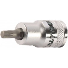 Торцовая бита-головка Kraftool industrie qualitat 27911-08 сатинированная, м8